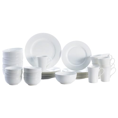 Mikasa Lausanne 40-Piece Bone China Dinnerware Set
