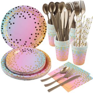 What Dinnerware Goes With Rainbow Flatware